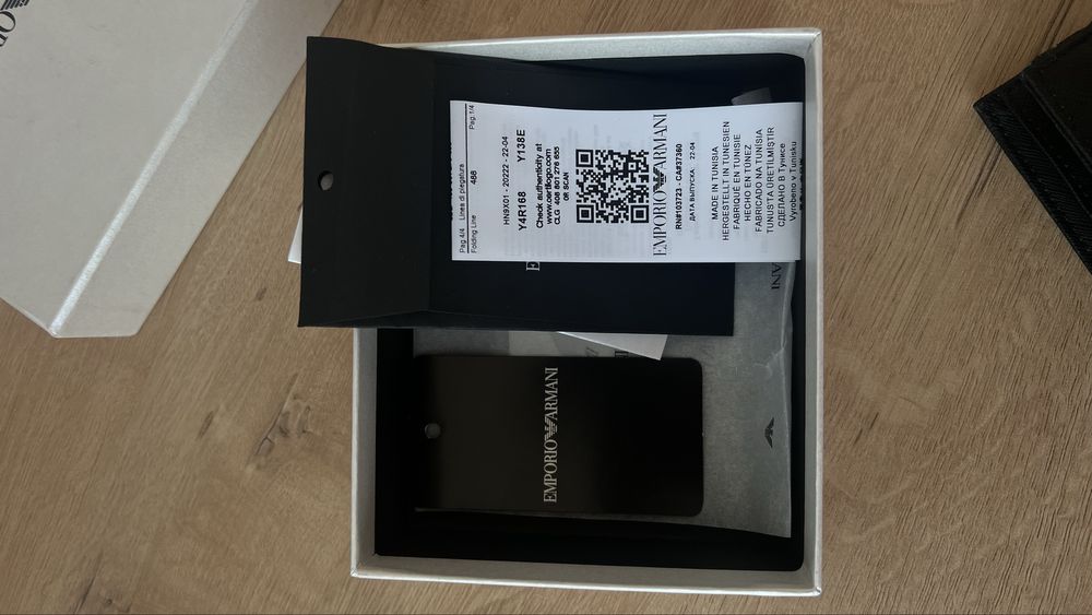 Новое портмоне Emporio Armani