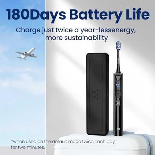 Нова Електрическа четка за зъби 79 000 вибрации, IPX8, 5 режима, калъф