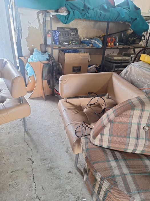 Кресло коженное 2