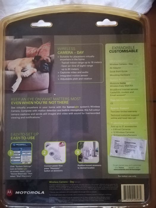 Web ip camera Motorola уеб камера Моторола, нова неотваряна