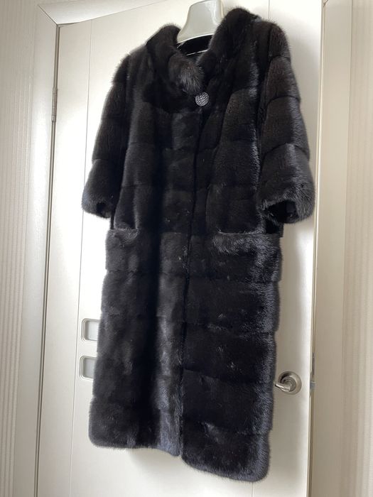 Шуба норковая 100 см