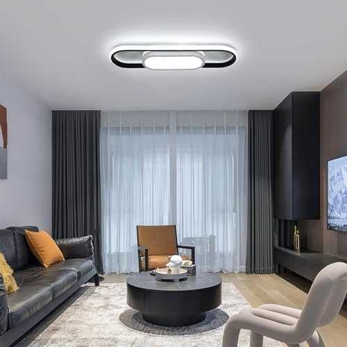 Riserva LED плафон 30W 6500K черен