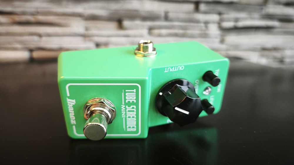 Pedală chitară electrică Ibanez Tube Screamer Mini - Made in Japan - GARANTIE