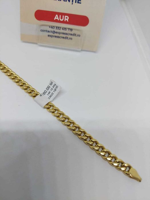 Bratara aur 14k 10.45gr [Ag30 Pacurari 2/B.33622.1] Garantie 2 ani!