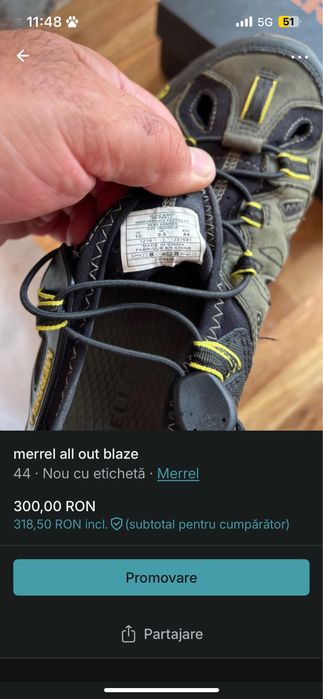 Sandale  Merrell