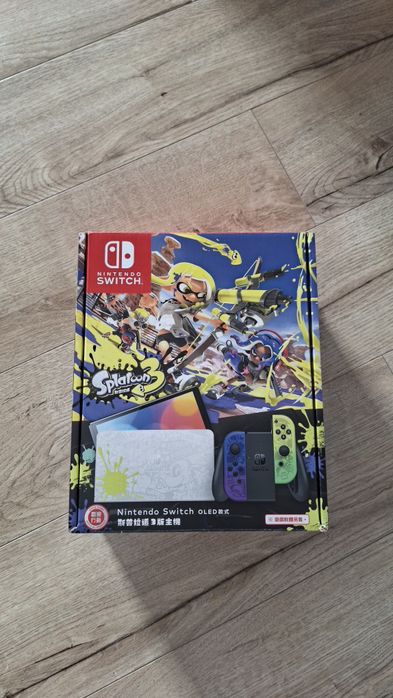 Nitendo switch special edition splatoon 3.Se ia produsul doar fizic
