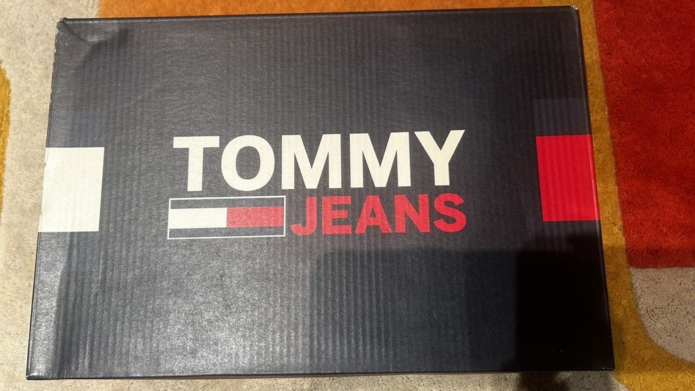 Оригинални Мъжки - маратонки кожа TOMMY JEANS  - 41