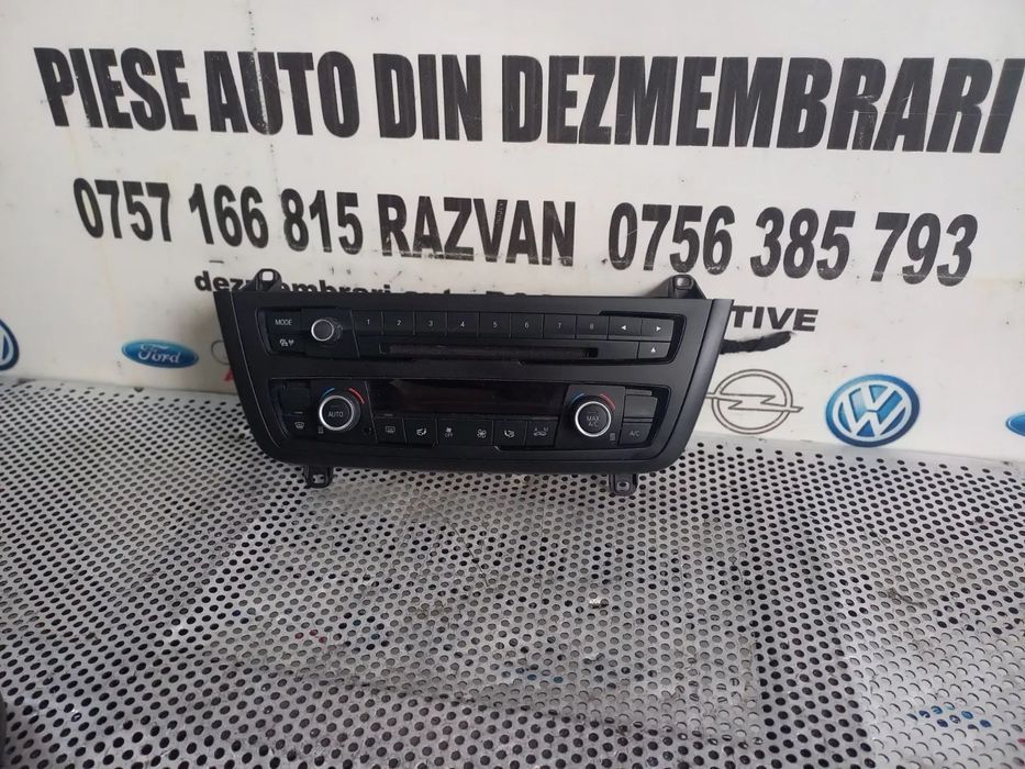 Panou Modul Clima Climatronic Interfata Radio CD Bmw F30 F31 - Dezmembrari Arad