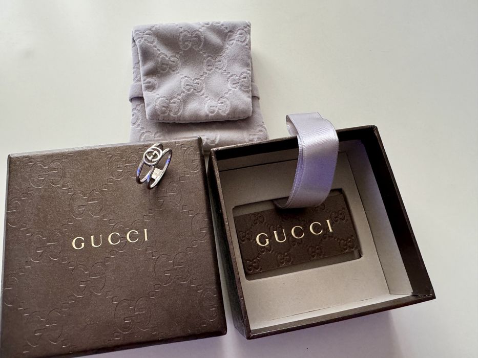 Inel Silver Gucci