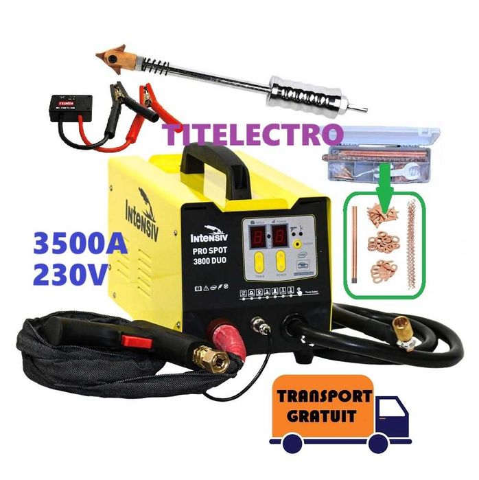 Aparat tras indreptat tabla PRO SPOT 3800 DUO + protectie baterii auto