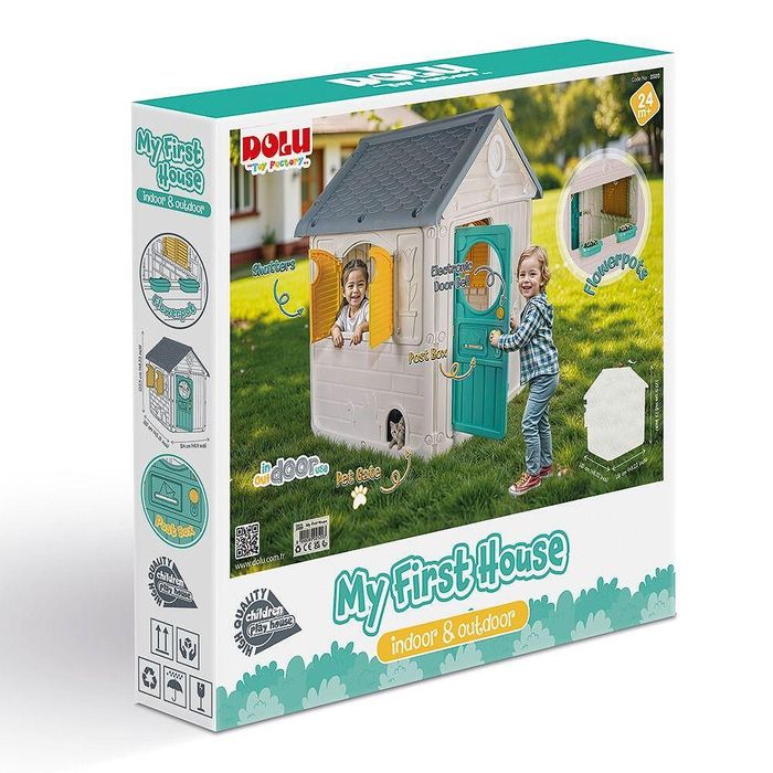 Dolu градинска къща с пощенска кутия и звънец my first house