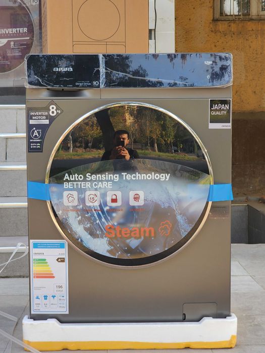 Kir yuvish mashinasi 8kg avtomat sensorli boshqaruv