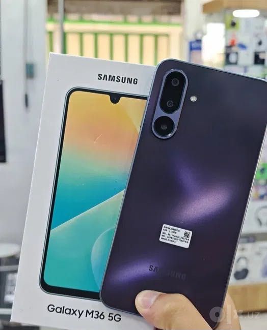 Samsung Galaxy M36 5G 6/128 | полный комплект