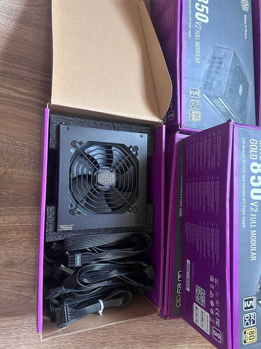 Модульные блоки Cooler Master MWE Gold 850W - V2 (Почти новые)