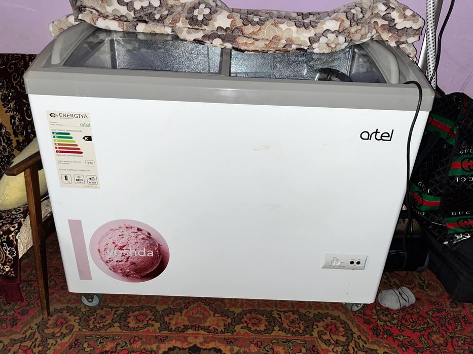 Сотилади Артел морозильник келишамиз ками бор янги турибти