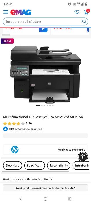 De vânzare imprimantă