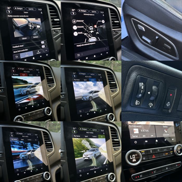 • Renault Megane 4 / Facelift / 2021 / Trapa / Faruri Full Led /   Bord Digital / Încalzire Scaune  + Volan / ACC / Line Assist •