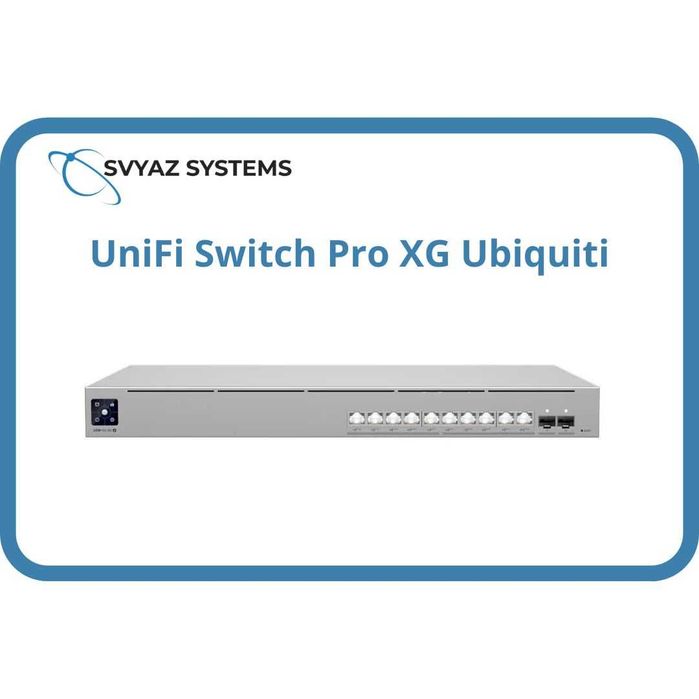 UniFi Switch Pro XG 10 L3 PoE 10 Гбит коммутатор Ubiquiti