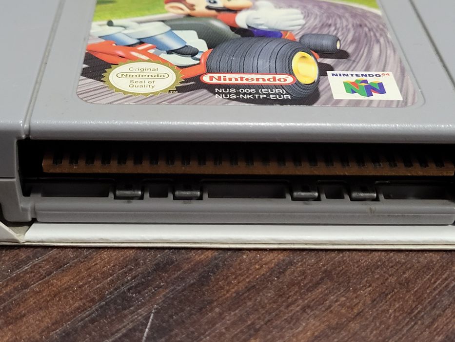 Joc Mario Kart 64 Collectable consola Nintendo 64  + cutie + statueta