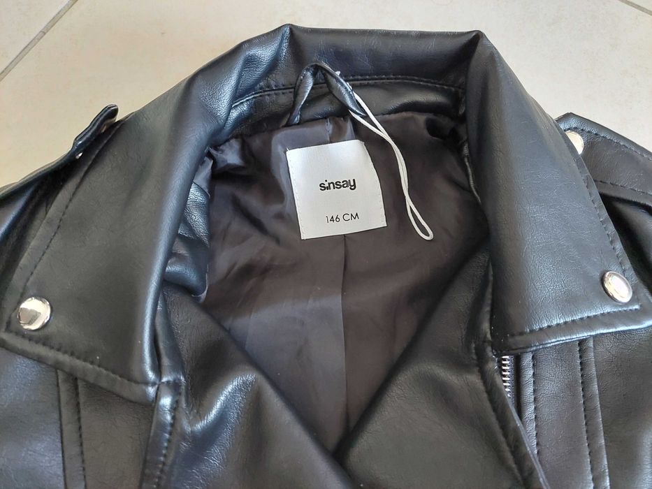 Кожено яке - размер 140-146