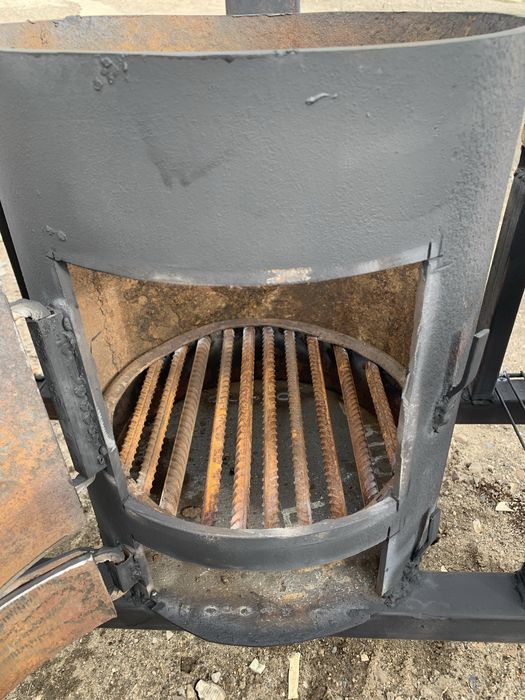 Новая печь под казан