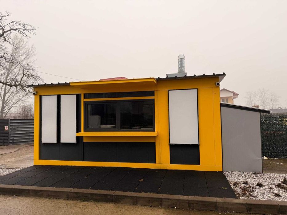 Afacere la cheie – Container Street-Food complet echipat