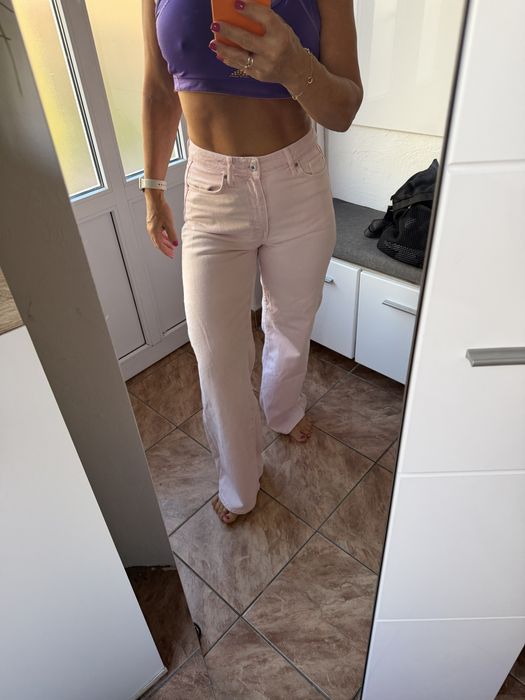 Blugi roz Zara de vara ff comozi