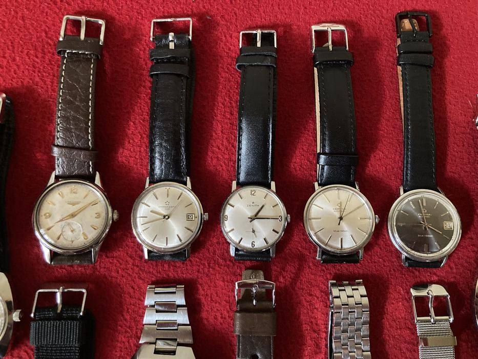 Винтидж Swiss 40/70s  Longines Zenith Certina  Часовници