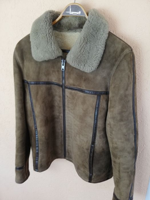 Geaca piele bărbați Aviator Texaco M