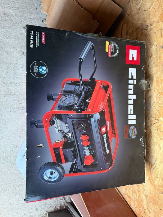 Generator curent nou cumpǎrat din Germania, Einhell TC-PG 65/E5 8000 W
