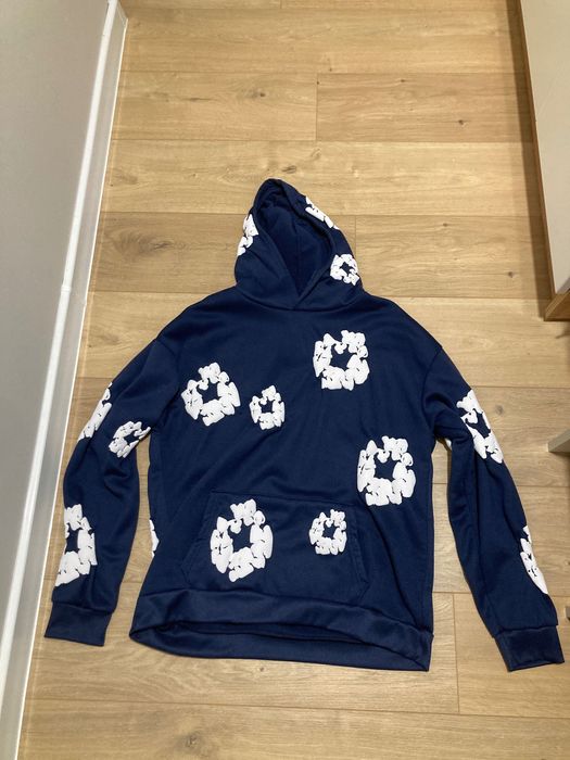 Суичър denim tears navy blue