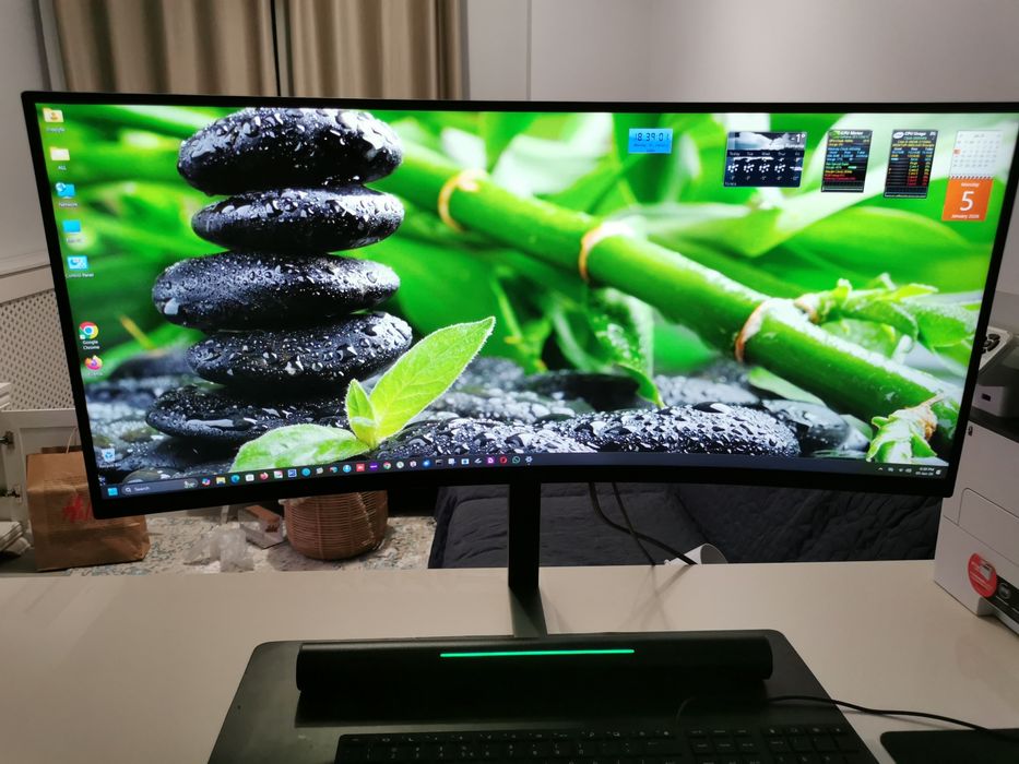 Monitor Gaming Huawei  Marteview GT34, 165Hz, cu soundbar inclus