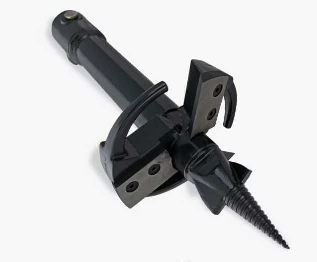 Con despicator de lemne hidraulic