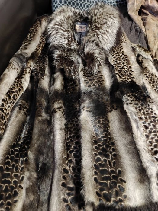 Шубка  "каракал" степная рысь