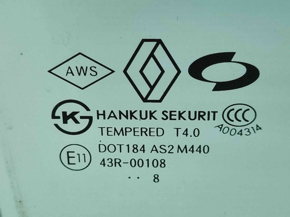 Geam usa dreapta spate Renault Koleos 1 SUV [Fabr 2008-2015] OEM