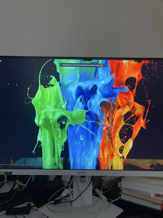 Монитор MSI G274QRFW, неисправный