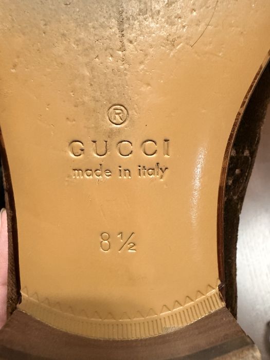 Туфли GUCCI замшевые, оригинал