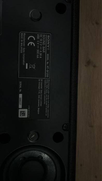 sony sf2000 soundbar