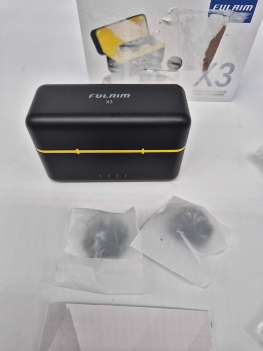Kit Microfoane Wireless FULAIM X3, Noise Cancelling, USB-C/IOS- Grad E