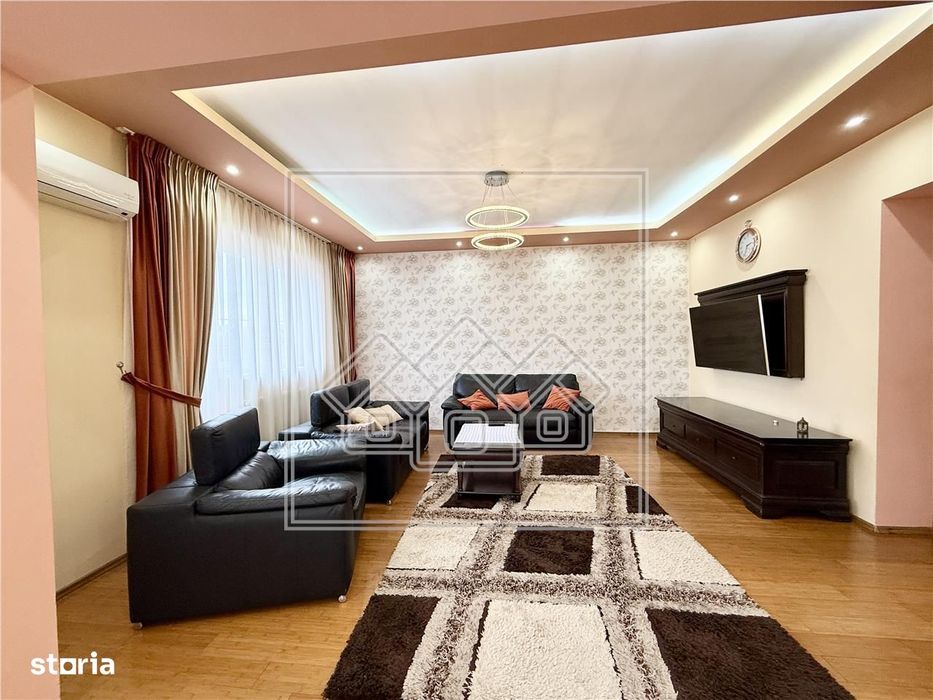 Apartament la vila cu 4 camere - 160 mp - etaj 1, mobilat si utilat