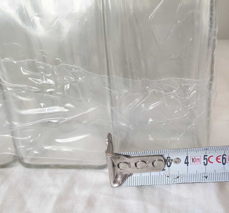 Стъклени прозрачни бутилки (30 бр, 500мл, капчки)