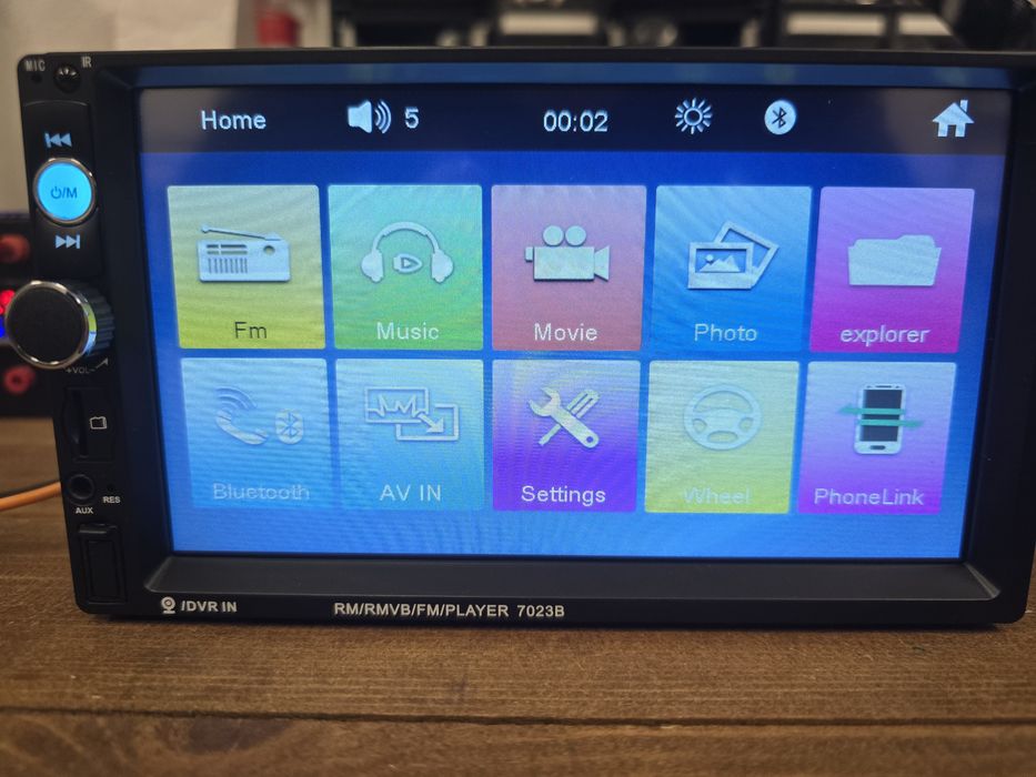 MP5 Player Double Din - мултимедия с камера