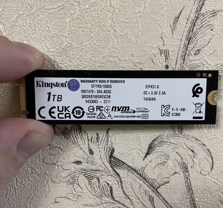 Kingston Fury Renegade 1000Gb