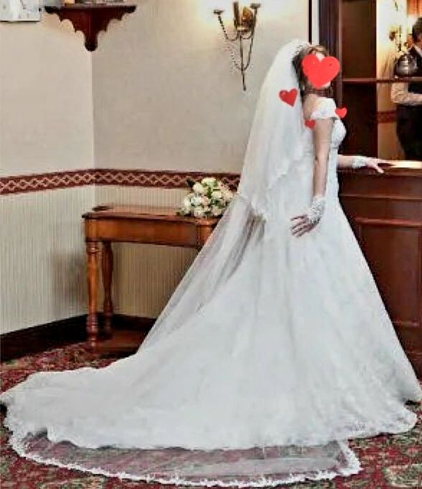 Продаётся свадебное платье производство- Франция!