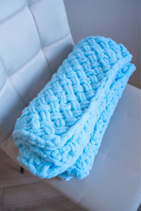 Плед ручной работы