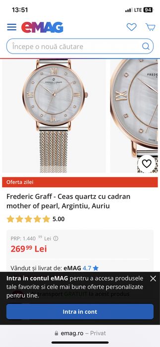Ceas FredericGraff