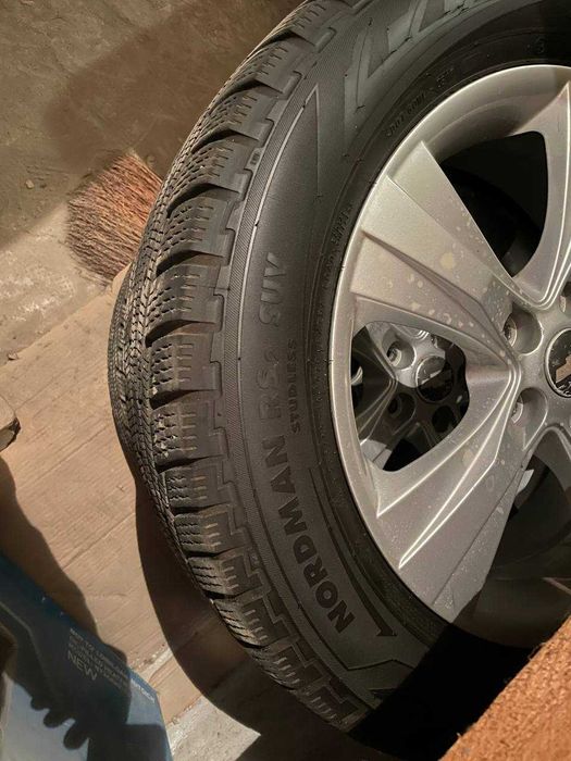 Зимние покрышки финского производства Nokian, с дисками от Captiva 2 !