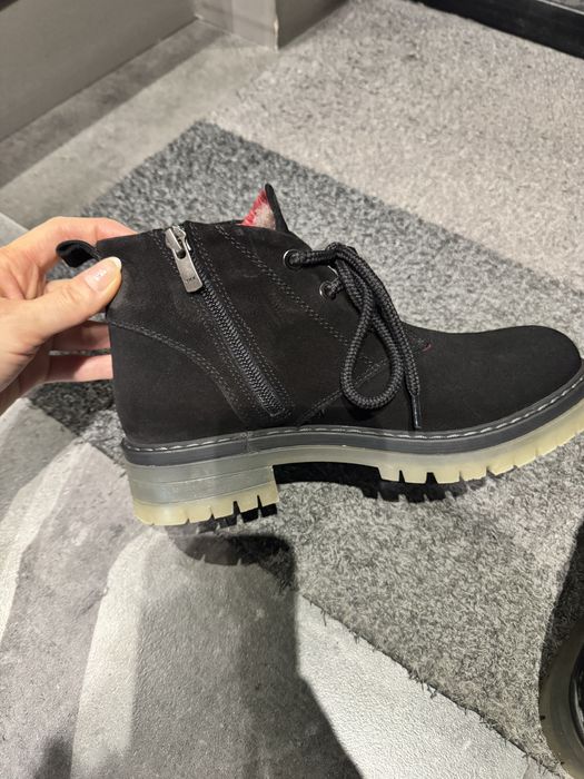 Замшевые ботинки SMAN