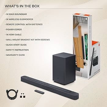 Саундбар JBL Bar 2.1 Deep Bass. для телевизоры.