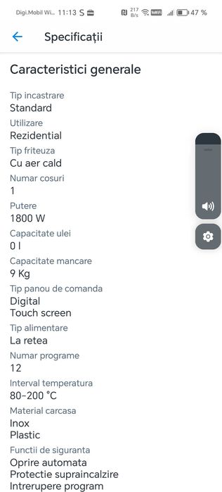 Airfryer IHunt 9L